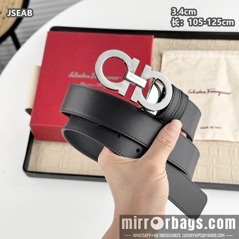 Replica Ferragamo belt 34mmX105-125cm 8L12