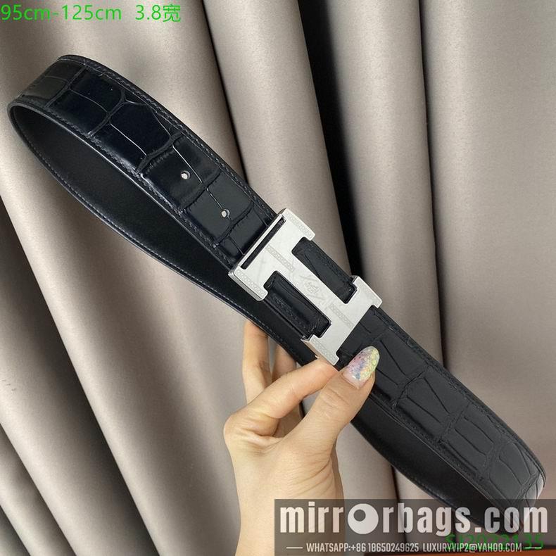 Replica Hermes Belt 38mmX95-125cm 7D107