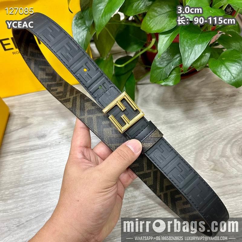 Replica Fendi belt 30mmX90-115cm 8L24