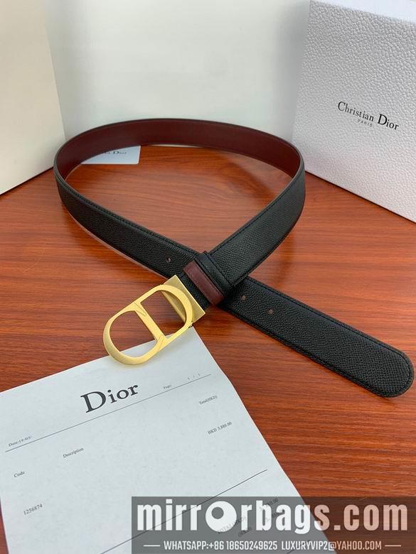 Replica Dior Belt 34mmX95-125cm 7D19