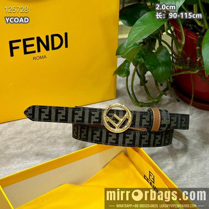 Replica Fendi belt 20mmX90-115cm 8L18
