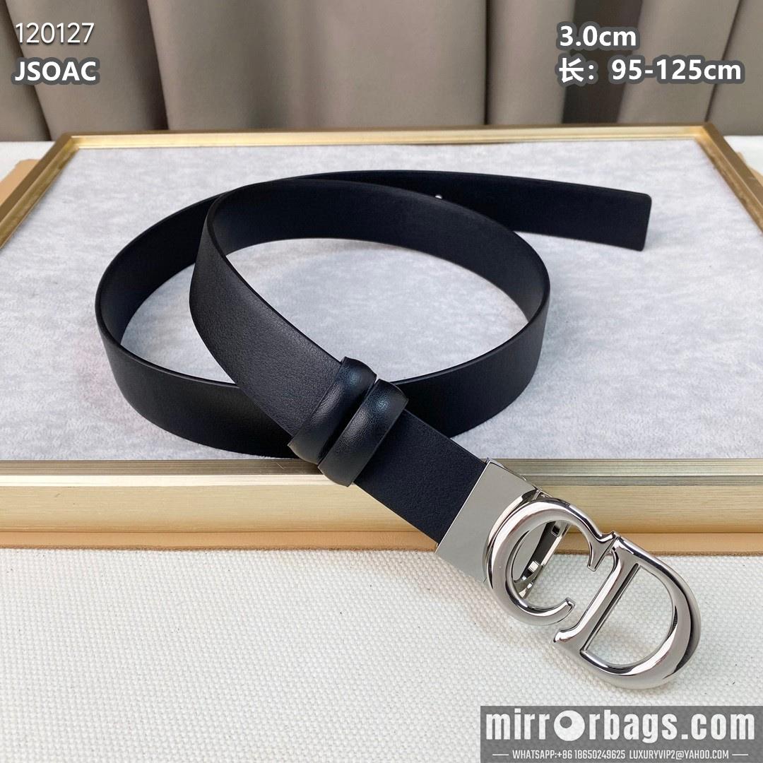 Replica Dior belt 30mmX95-125cm 8L072001
