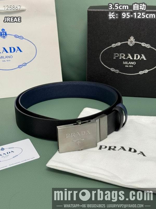 Replica Prada belt 35mmX95-125cm 8L49