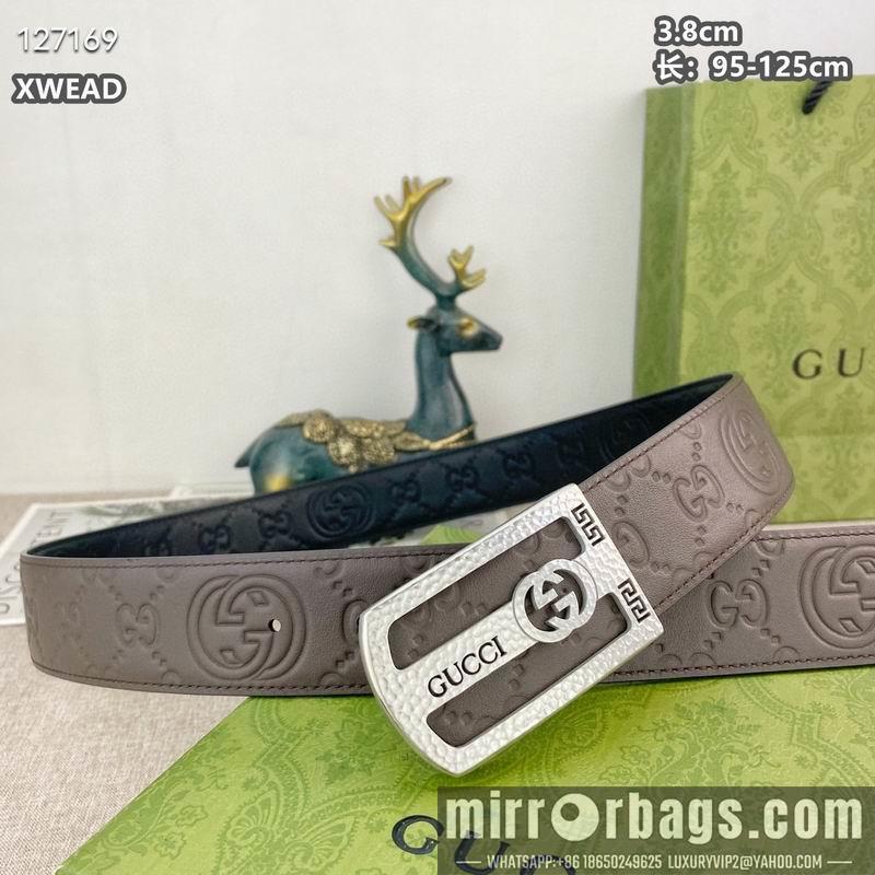Replica Gucci belt 38mmX95-125cm 8L45
