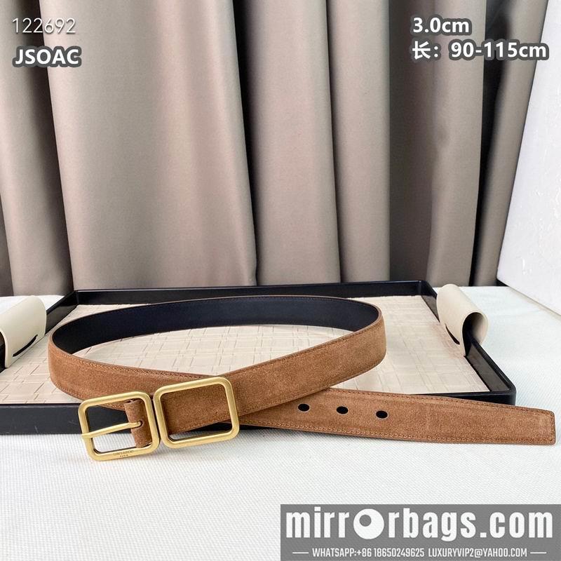 Replica YSL belt 30mm 90-115cm 8L08