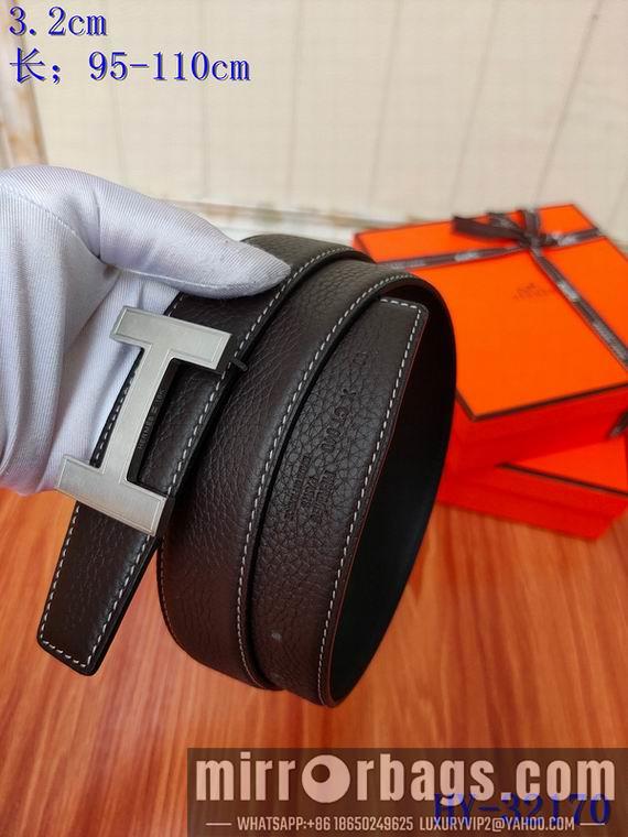 Replica Hermes Belt 32mmX95-110cm 8L08
