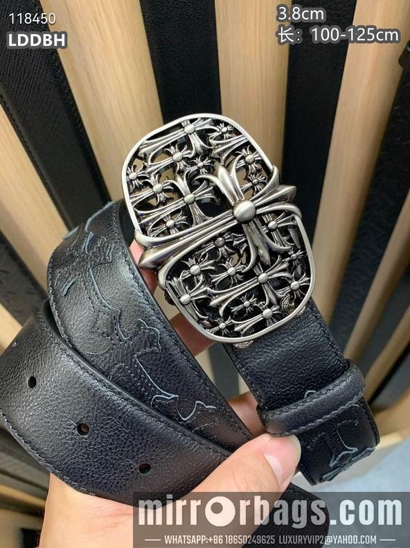 Replica Chrome Hearts belt 38mmX100-125cm 8L19
