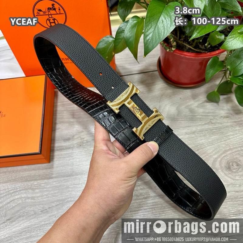 Replica Hermes belt 38mmX100-125cm 8L60