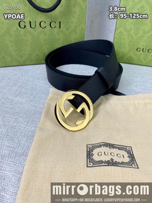 Replica Gucci belt 38mmX95-125cm 8L10