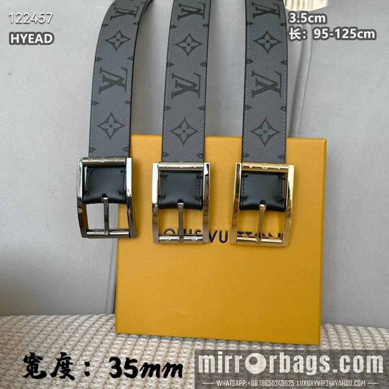 Replica LV belt 35mmX95-125cm 8L32