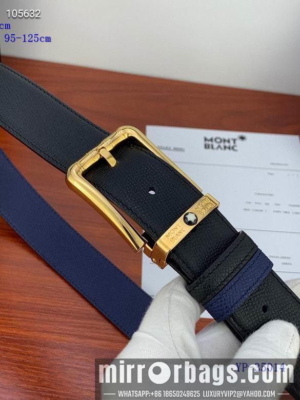 Replica Montblanc Belt 35mmX95-125cm LH01