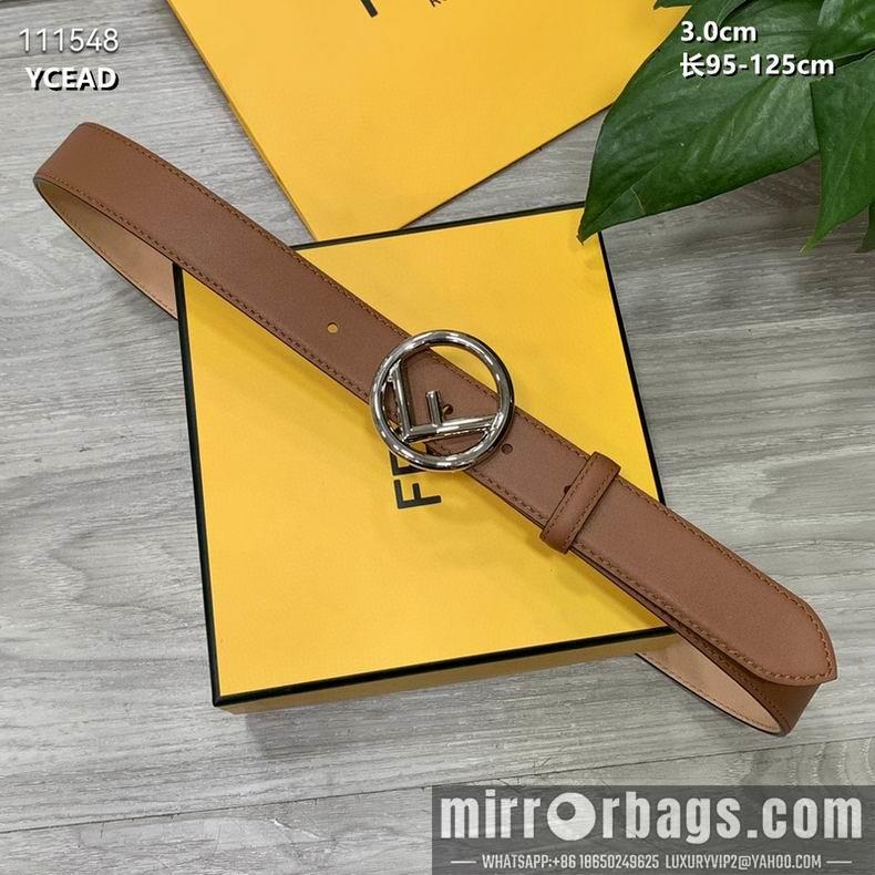 Replica Fendi Belt 30mmX95-125cm 8L10