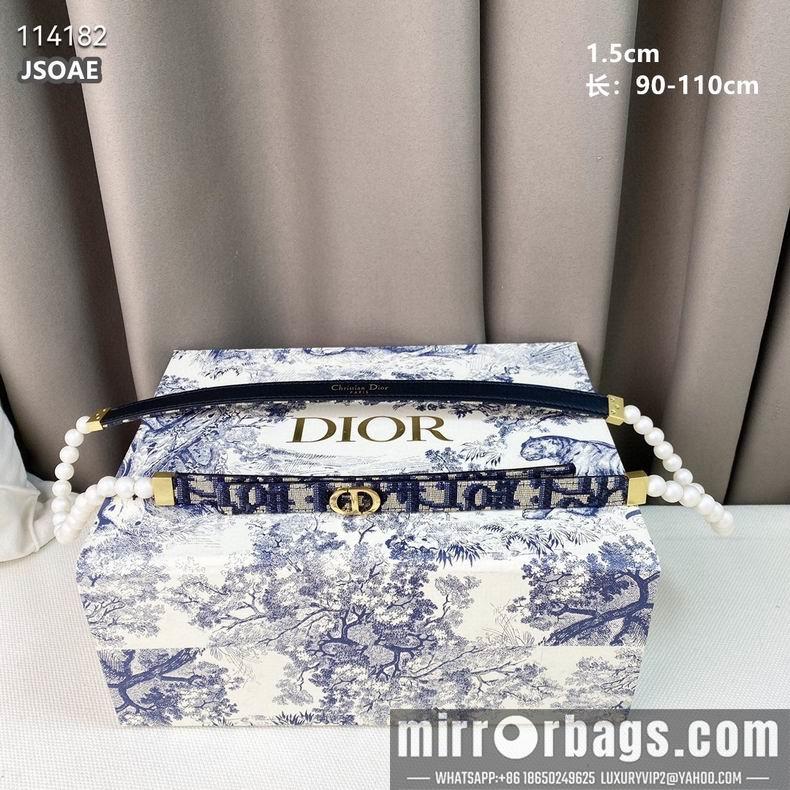 Replica Dior belt 15mmX90-110cm 8L03