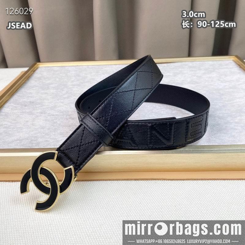 Replica Chanel belt 30mmX90-125cm 8L13