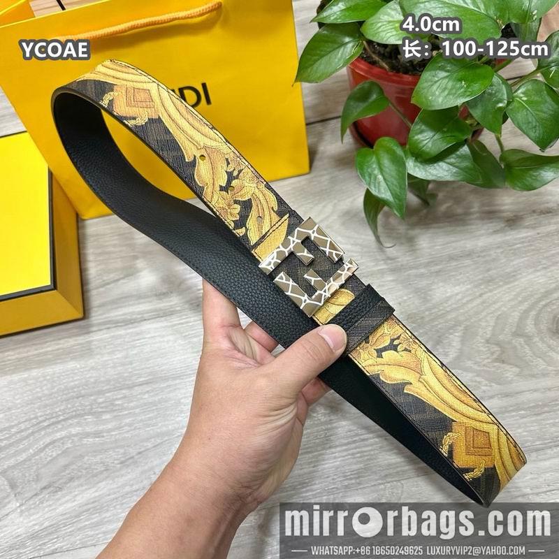 Replica Fendi belt 40mmX100-125cm 8L149