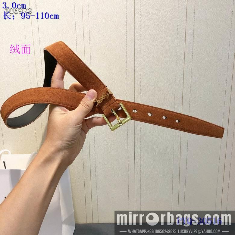 Replica YSL Belt 30mmX95-110cm 8L01