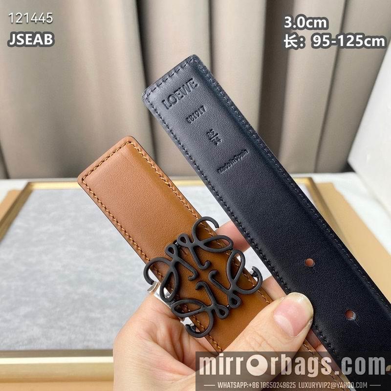 Replica Loewe belt 30mmX95-125cm 8L03