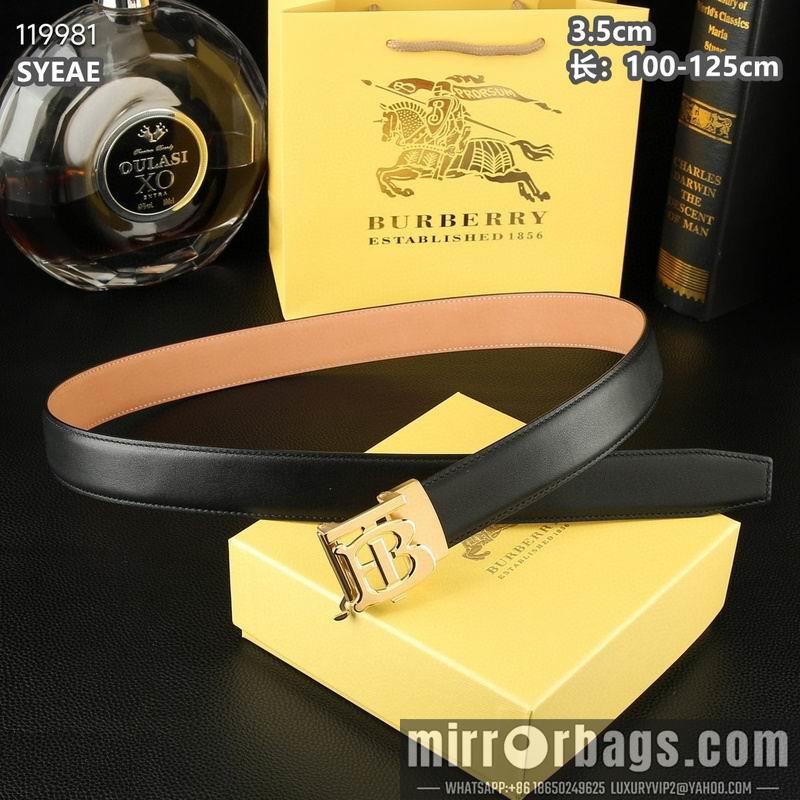 Replica Burberry belt 35mmX100-125cm 8L82