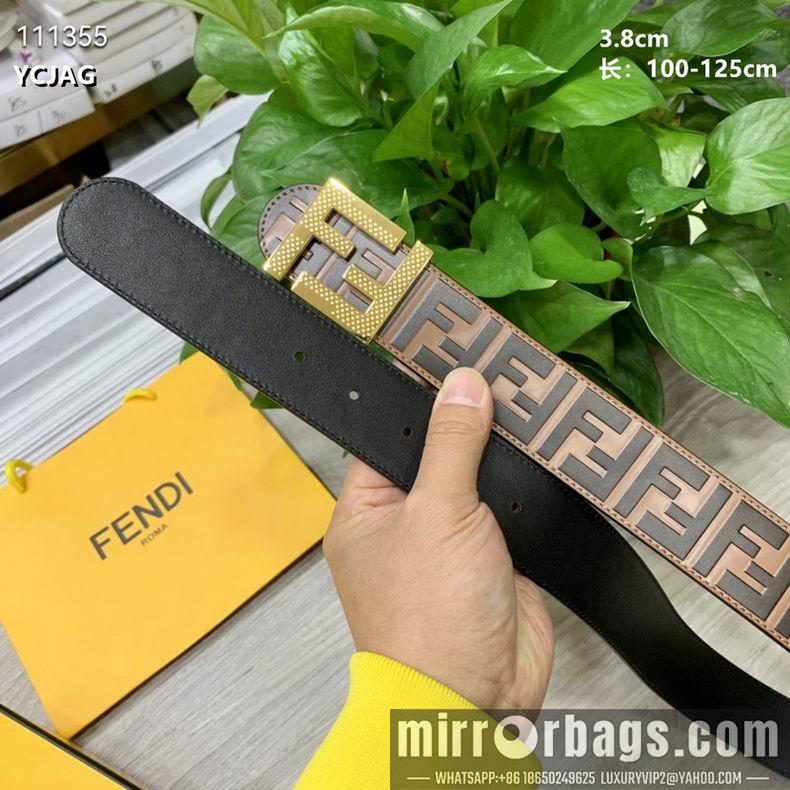 Replica Fendi Belt 38mmX100-125CM 8L16