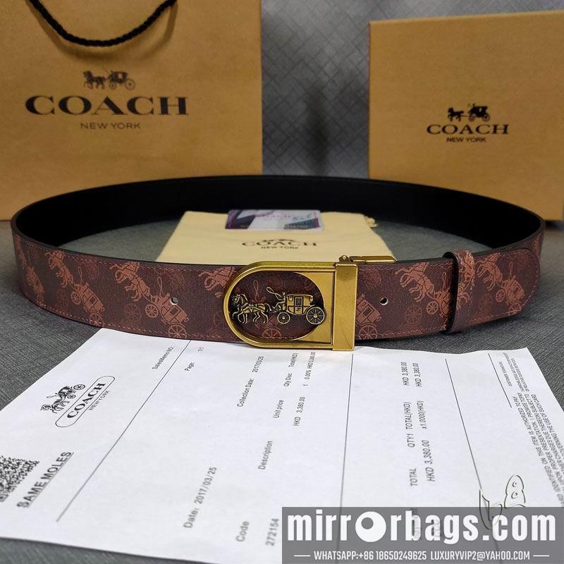Replica Coach belt 38mmX80-125cm lb090601