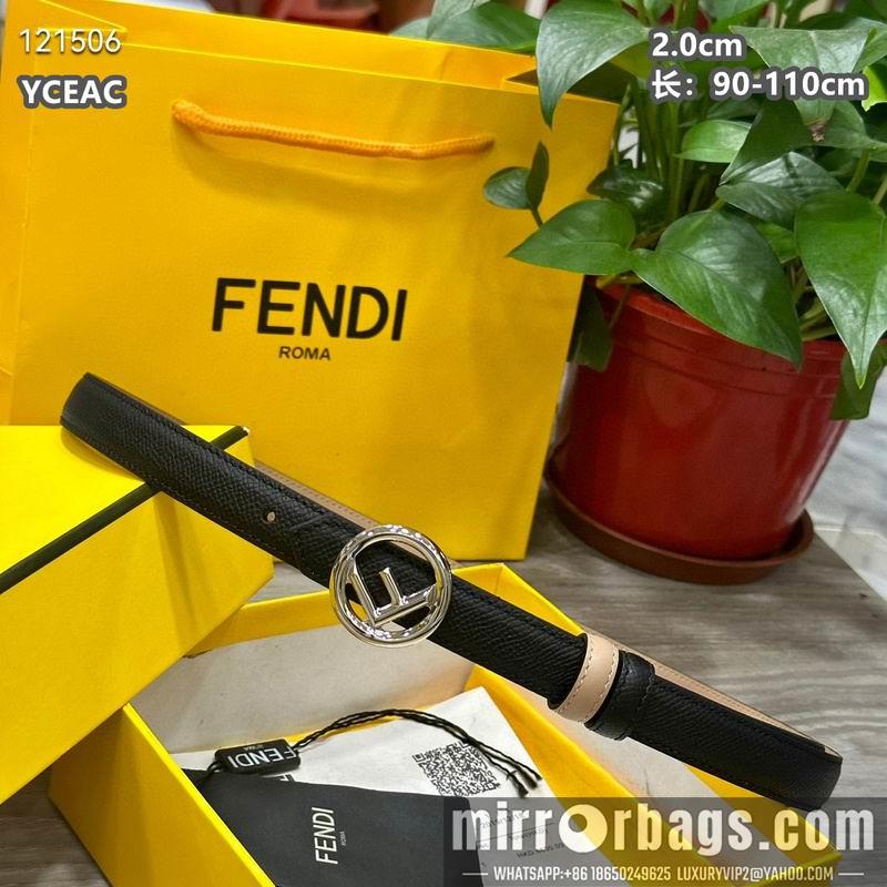 Replica Fendi belt 20mmX90-110cm 8L17