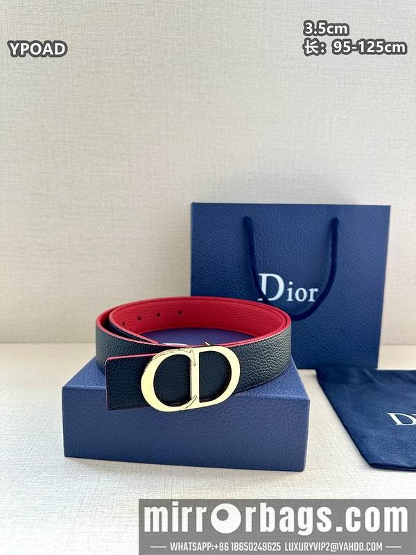 Replica Dior belt 35mmX95-125cm 8L41