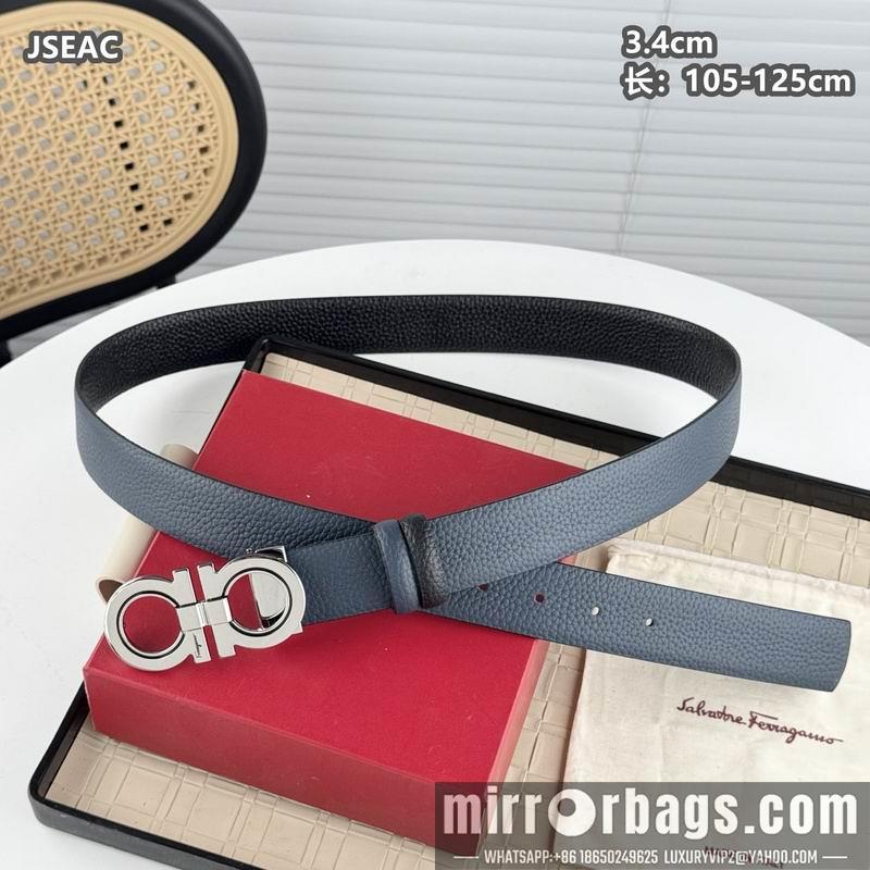Replica Ferragamo belt 34mmX105-125cm 8L16