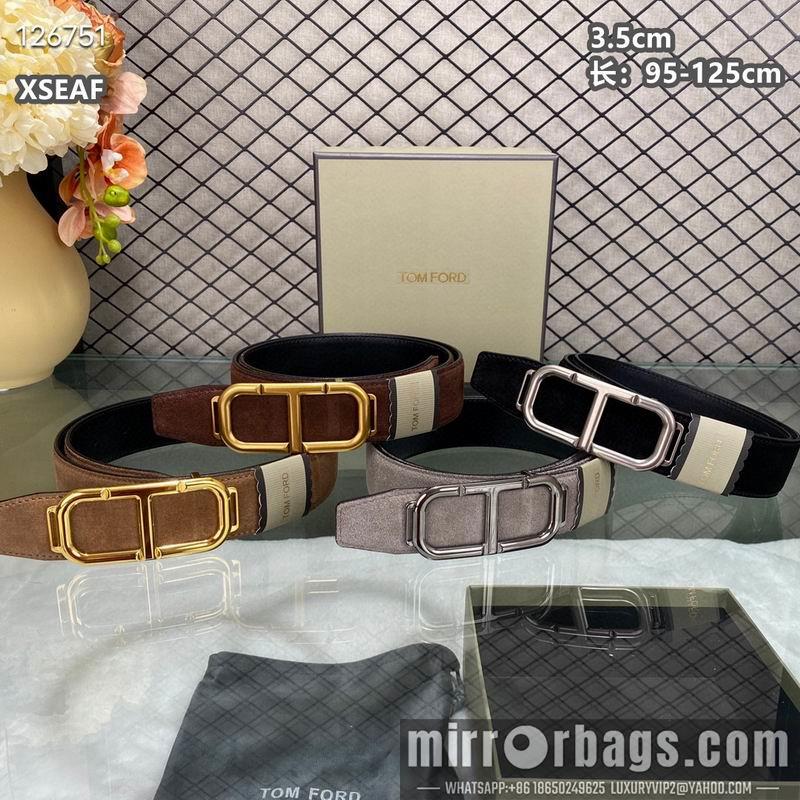 Replica TF belt 35mmX95-125cm 8L09
