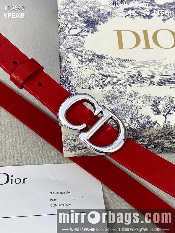 Replica Dior Belt 20mmX90-115cm 8L04