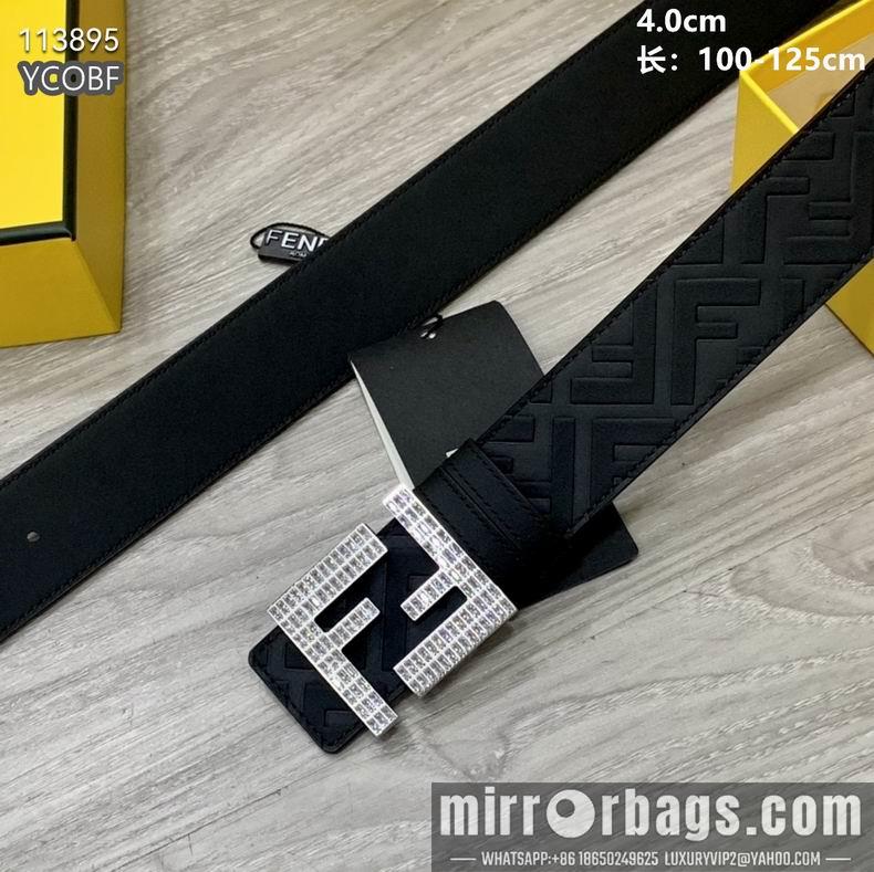 Replica Fendi Belt 40mmX100-125cm 8L74