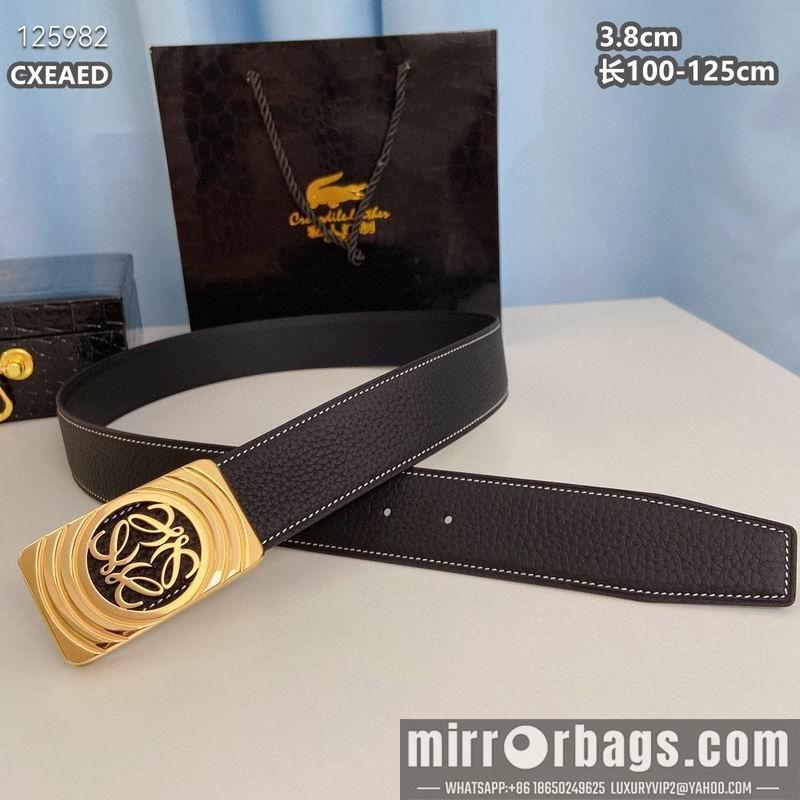 Replica Loewe belt 38mmX100-125cm 8L08