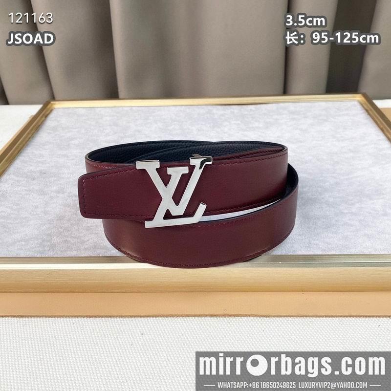 Replica LV belt 35mmX95-125cm 8L17