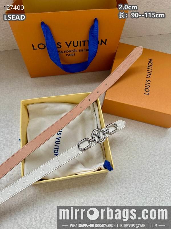 Replica LV belt 20mmX90-115cm 8L10