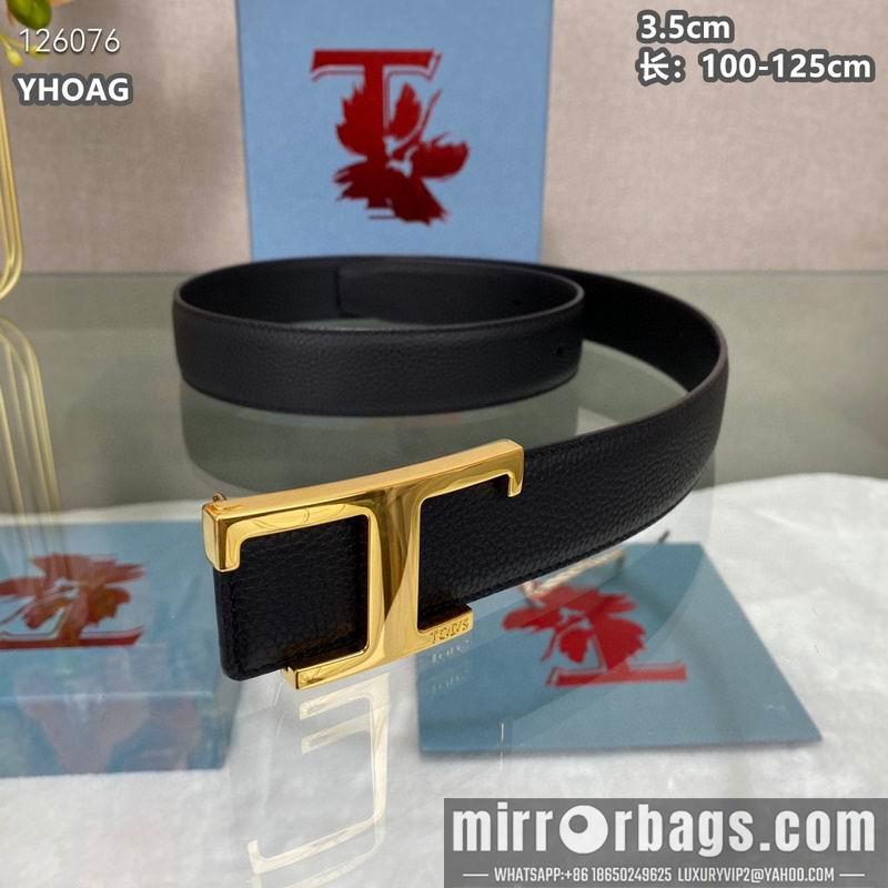 Replica Tod's belt 35mmX100-125cm 8L07