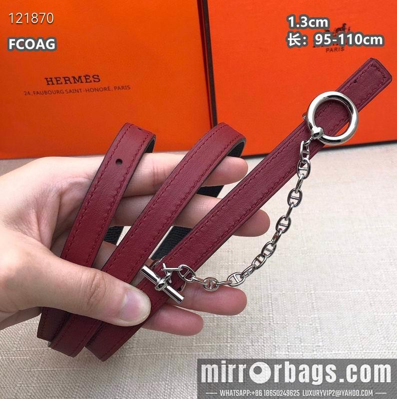 Replica Hermes belt 13mmX95-110cm 8L10