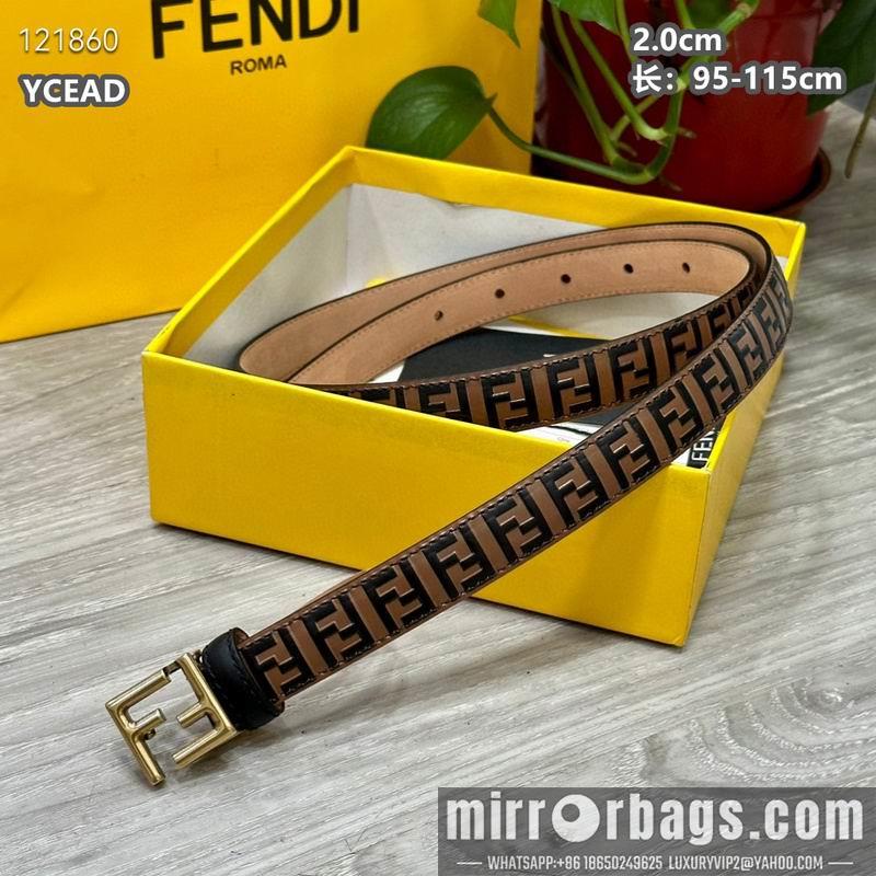 Replica Fendi belt 20mmX95-115cm 8L21