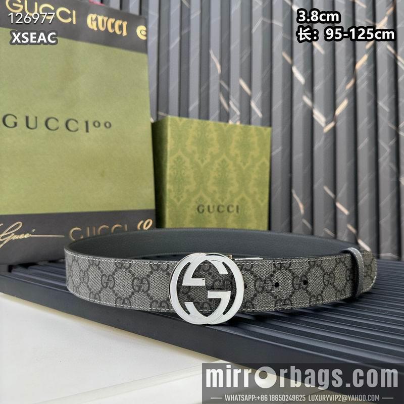 Replica Gucci belt 38mmX95-125cm 8L39