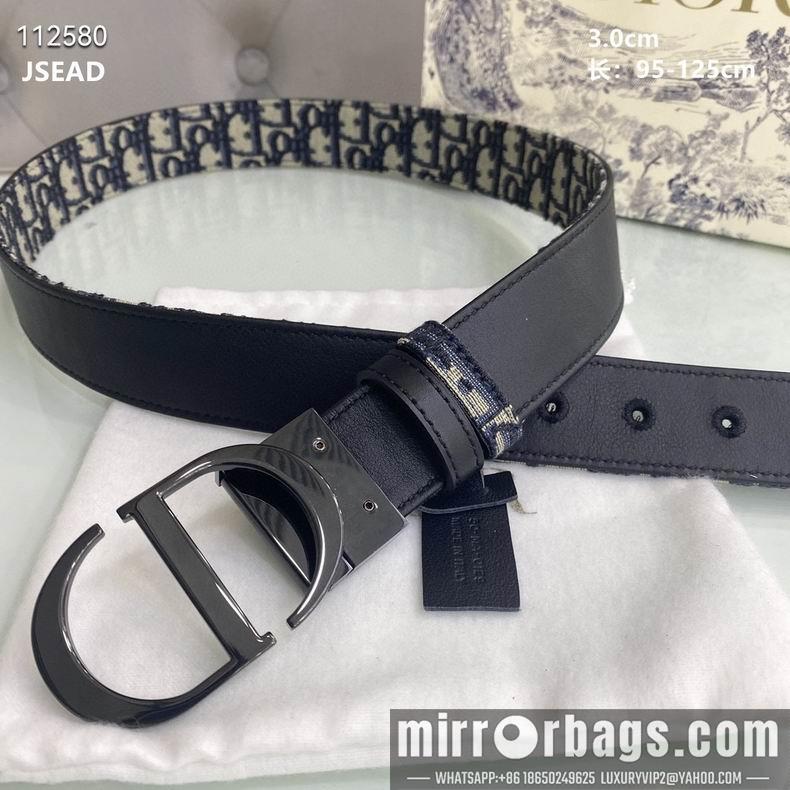 Replica Dior belt 30mmX95-125cm 8L11