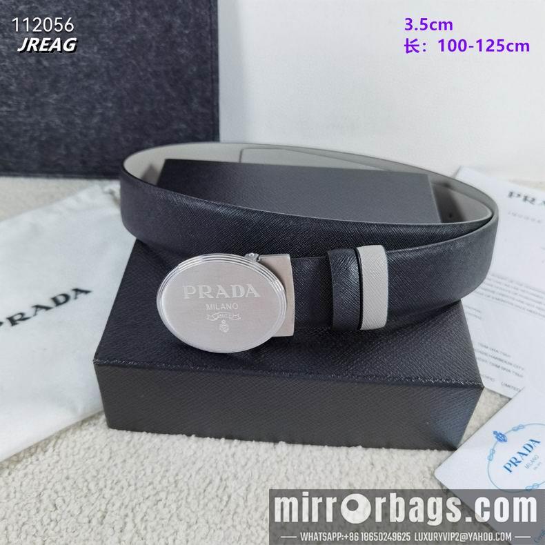 Replica Prada belt 35mmX100-125cm 8L08