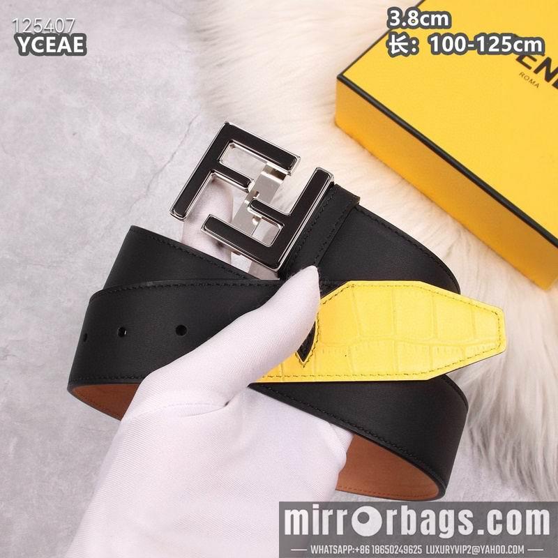 Replica Fendi belt 38mmX100-125cm  8L22