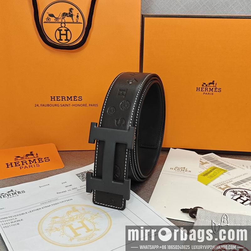 Replica Hermes belt 38mmX90-125cm lb03