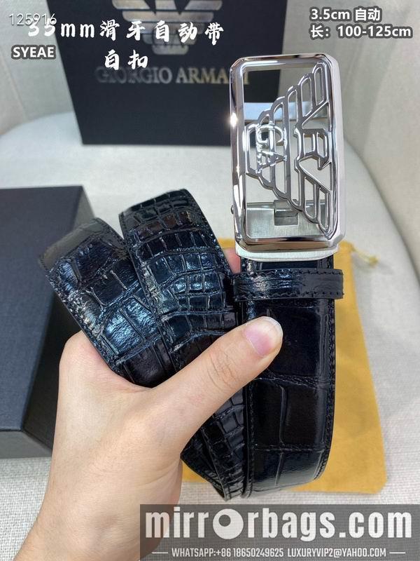 Replica Armani belt 35mmX100-125cm 8L05