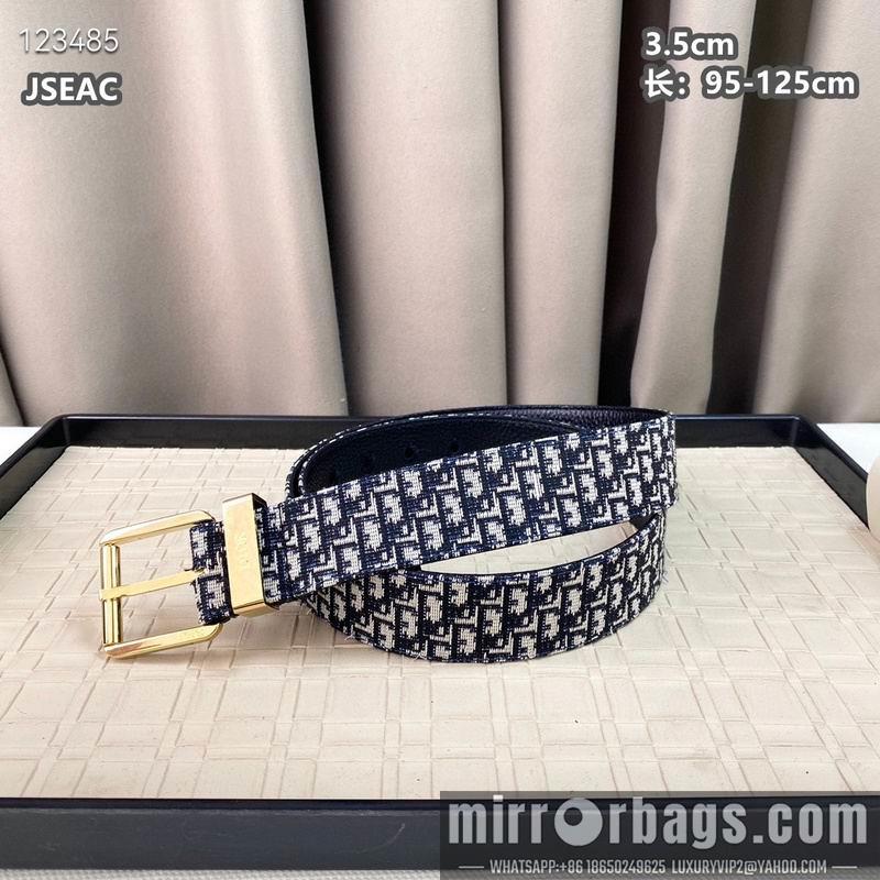 Replica Dior belt 35mmX95-125cm 8L29