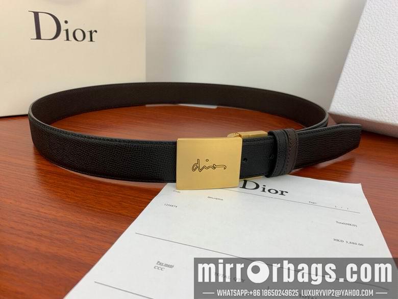 Replica Dior Belt 34mmX95-125cm 7D20
