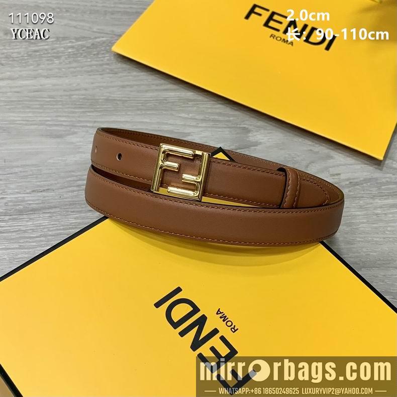 Replica Fendi Belt 20mmX90-110cm 8L01
