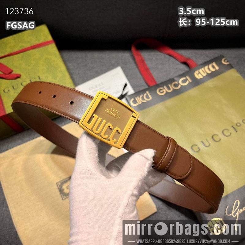 Replica Gucci belt 35mmX95-125cm 8L09