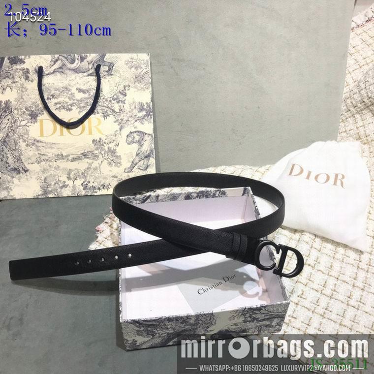 Replica Dior Belt 25mmX95-110cm 8L01