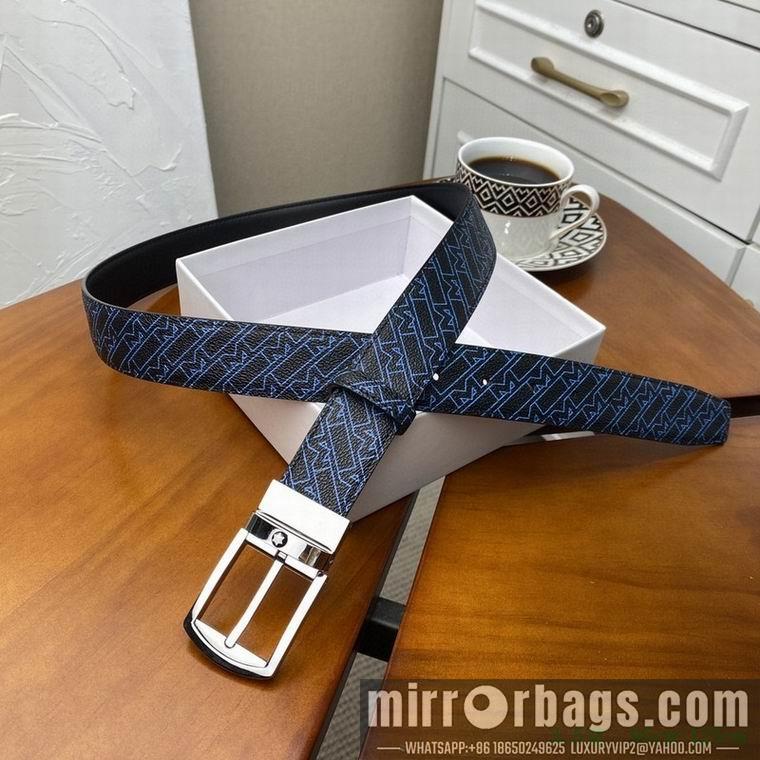 Replica Montblanc Belt 35mmX95-125cm 7D03