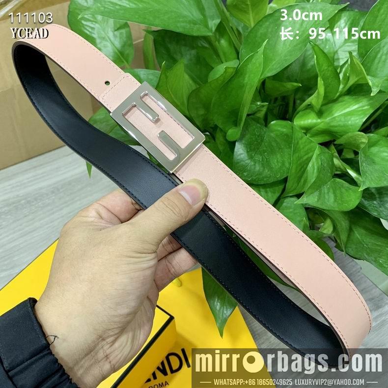 Replica Fendi Belt 30mmX90-115cm 8L03