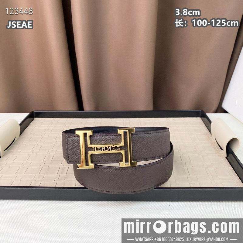 Replica Hermes belt 38mmX100-125cm 8L16